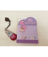 Disney White Rabbit Keychain And Alice in Wonderland Note Pad. Cute RARE... - €15,63 EUR