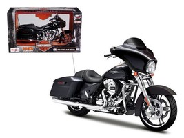 2015 Harley-Davidson Street Glide Special Black 1/12 Diecast Motorcycle ... - $32.31