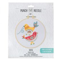 Needle Creations Birds 6 Inch Punch Needle Kit - $156.10 MXN
