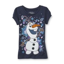 Disney Frozen Girls Olaf  T-Shirt Sizes 4  NWT Blue - $12.99