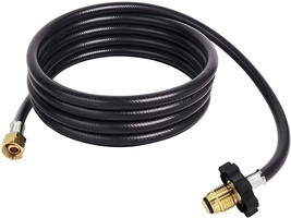 350PSI Soft Nose P.O.L valve with 12 Feet Propane Weed Burner Torch Hose Adapter - £28.24 GBP