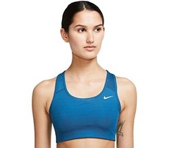 Nike Women's Medium Support Non Padded Sports Bra Medium Blue BV3630-404 - $38.00