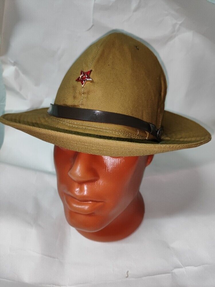 Russische Sowjetarmee Afghanistan-Kriegsuniform Panama Bonnie Hat Red St... - $29.08+