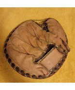 VTG 50s Denkert M223 Eddy Fitz Gerald Hinge Pad Leather Catchers Glove L... - $50.85 CAD