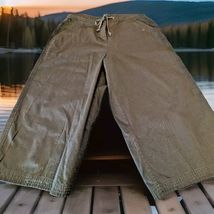 Karen Scott Pull-On Capri Pants Khaki Sz  16P - $14.84