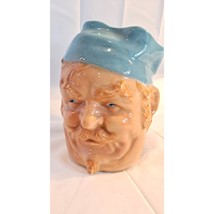 Henry Giffen Hand Made Porcelain Tobacco Mug Pirate Falstaff Jar Vintage - £43.67 GBP
