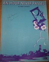 An Hour Never Passes By Jimmy Kennedy Sheet Music 1944 - £2.31 GBP