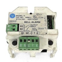 WESTINGHOUSE WBELL, MODEL: A, STYLE NO: 4D01751G01 BELL ALARM - $72.95