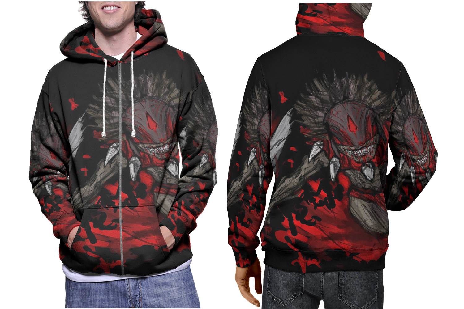 Blood Dota 5  Vibrant Fullprint Hoodies Unleash Your Style - $37.99+