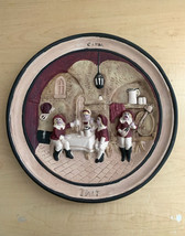 Vintage Genoa Italy Tavern High Relief Hand Made Wall Plate - £62.40 GBP