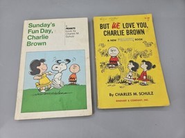 Charlie Brown Peanuts 2 Vintage Books Charles M Shultz 1 Paperback  1 Hardback - $9.99