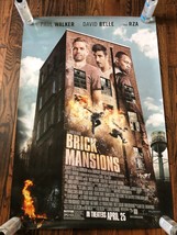 Brick Mansions Movie Poster!!! - $19.99