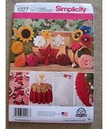 New Simplicity Pattern #1027 Floral – See Description - $12.95