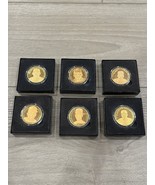 Set of 6 1998 Manny Ramirez+ Enviromint Bronze Coins w/COA Cleveland Ind... - $9,550.15 MXN