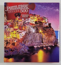 *I) Puzzlebug Deluxe Jigsaw Puzzle 500 Piece Manarola Cinque Terre Liguria Italy - £9.48 GBP