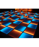 NEW! Complete 12&#39; ft x 12&#39; ft LED LIGHTED DANCE FLOOR Disco DJ Night Clu... - £11,143.58 GBP