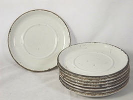 1 Stonehenge Oven to Table Midwinter 6 1/4&quot; Saucers Brown - Wedgewood - ... - £7.90 GBP