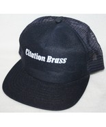 Vintage CITATION BRASS Plumbing Fixtures NEW ERA Mesh Snapback Trucker H... - $27.77 CAD