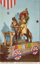 Little Chief Pancho 1952 St. Louis Zoo Postcard PC322 - £3.98 GBP
