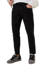 DIESEL Hombres Jeans De Corte Slim D - Strukt Negro Talla 27W 30L 00SPW4-0688H - £58.10 GBP