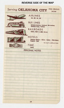 1951 Original Vintage Map Of Omaha Nebraska Downtown Business Center - £13.25 GBP