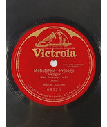MARCEL JOURNET: Mefistofele-Prologo - 1917 - 64126 - 78RPM - VG++ - $9.31 CAD