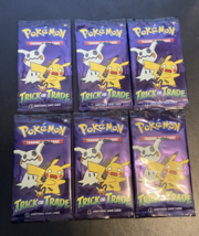 Lot of 6 Pokémon Trading Card Game TRICK or TRADE-Sealed Packs - £7.89 GBP