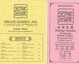 Shiang Garden Menus Atlantic Blvd Monterey Park California  - $13.86