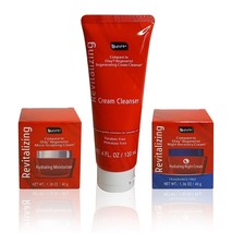 b-pure Revitalizing Cream Cleanser, Hydrating Moisturizer &amp; Night Cream 3 Pack - £6.71 GBP