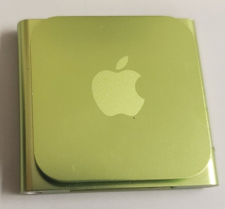 APPLE iPod nano 8GB Green 6th Gen (A1366 MC690LL) Clean- Needs Batt READ DETAILS - $27.99