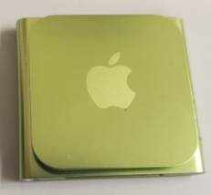 APPLE iPod nano 8GB Green 6th Gen (A1366 MC690LL) Clean- Needs Batt READ... - $27.99