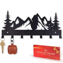 FIPUTE Metal Wall Key Holder with 7 Hooks Black Organizer Rack - €9,88 EUR FIPUTE Metal Wall Key Holder with 7 Hooks Black Organizer Rack - €9,88 EUR