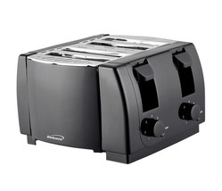 Brand New Ts-285 Cool Touch 4 Slice Toaster, Black - £49.41 GBP