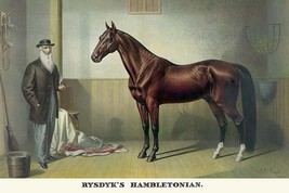 Rysdyk&#39;s Hambletonian by Currier &amp; Ives - Art Print - £17.29 GBP+