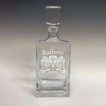 Rafferty Irish Coat of Arms Deluxe Whiskey Decanter - $62.72