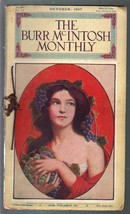 Burr McIntosh Monthly 10/1907-Mlle. Dazie-Teddy Roosevelt-Edison-VG - £59.53 GBP