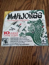 Mahjongg the Ultimate Collection PC CD-ROM Rated E, 10 Unique styles - £19.77 GBP