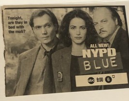 NYPD Blue Tv Guide Print Ad Jimmy Smits Dennis Franz TPA8 - £4.66 GBP