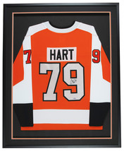 Carter Hart Signed Framed Philadelphia Flyers Fanatics Hockey Jersey Fan... - £386.79 GBP