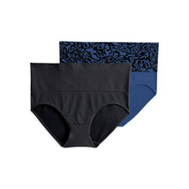 JOCKEY Essentials Womens Seamfree Slimming Brief Panties 2 Pack Size XXL - NIP - £10.62 GBP