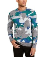 MSRP $75 Alfani Men&#39;s Abstract Jacquard Crewneck Sweater Size Small - $42.00 CAD