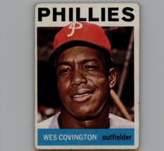 1964 Topps Baseball #208 Wes Covington - $3.95