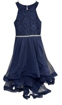 Speechless Girls’ Embellished Sleeveless  Jacquard Dress, Size 8 - $13.86