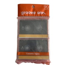 Onn 2 Pack 90 Minute Blank Cassette Tapes - New High Output - £5.46 GBP