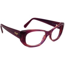 Maui Jim Women&#39;s Sunglasses Frame Only MJ 258 Striped Purple B-Shape 55 mm - £78.44 GBP