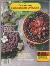Vintage Canadian Living 1985 magazine Summertime Cookbook RECIPES - $19.99
