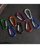 Golandstar 10pcs Set Spring Snap Hooks, Aluminium Alloy Clip Rope Connec... - £7.31 GBP+