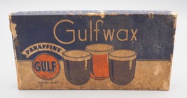 Vintage Gulfwax Paraffin Wax Design Advertising - £7.78 GBP