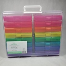 Recollections Large Photo And Craft Keeper Holds 4&quot;x6&quot; Photos 16 Cases C... - £20.72 GBP