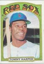 1972 Topps Tommy Harper 455 Red Sox VG-EX - £0.78 GBP